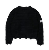 Maison Margiela black top — front view