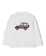 Jeckerson t-shirt panna - vista frontale